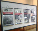 The 1956 Hungarian Revolution through photos exhibit in the Texas Capitol in Austin