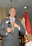 Dr. Robert Ivany, 2006 recipient of AHF's highest award, the Colonel Commandant Michael Kovats Medal of Freedom