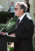 Col. Fred Coyle, Collier County Commissioner and Freedom Park Chairman