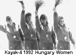 Hungarian kayak women 1992