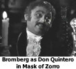 Bromberg in the Mask of Zorro