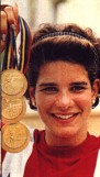 Famous Hungarians: Krisztina Egerszegi: youngest Olympic Champion of all time!
