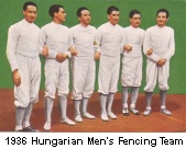 1936 Fencing Men's Team Hungary