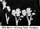 1964 Men's Fencing Team Hungary