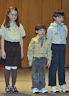 Members of the the The 4th Bátori József Hungarian Scouts Troop of Washington, DC