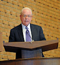 Zoltan Bagdy, AHF Co-President and Chair of its Cultural Affairs Committee, welcomed guests who then opened the ceremonies by singing the national anthems of the United States and Hungary.