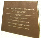 The Gravesite Marker for Major-General Julius H. Stáhel, Congressional Medal of Honor, US Civil War Hero