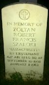 Lt. Zoltan Robert Francis Szaloki