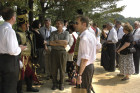 Following the wreath laying, the program included a remembrance and walking tour of Hungarian-American gravesites.