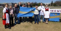 Carrying Szekely Flag and a sign that read "Autonomy for Szekelyland," the group marched around the White House in Washington, DC, and raised awareness of the situation facing the ethnic-Hungarian community in Rumania
