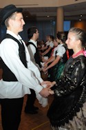 Hungarian Scouts perform