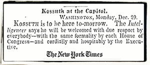 While his anti-slavery stance made some in Congress uncomfortable, Americans flocked to see and hear the man, as Ralph Waldo Emerson wrote, "whose extraordinary eloquence is seconded by the splendor and the solidity of his actions."