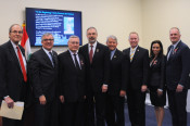 The American Hungarian Federation and the Victims of Communism Memorial Foundation hosted a Congressional Reception commemorating Hungarian National Day, Lajos Kossuth and the 1848 Hungarian War of Independence, and honoring Representatives Andy Harris (R-MD) and Marcy Kaptur (D-OH)