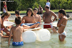 AHF co-sponsors free summer camp for 100 children of the flood