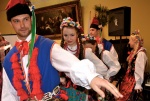 The Szechenyi Society in New York celebrated the special day. Seen here are dancers from the Polish and Hungarian communities.