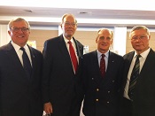Left to right: Paul Kamenar, Frank Koszorus, Imre Nemeth