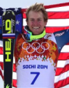 Ted Ligety becomes first American to win two Gold Medals in Olympic Alpine Skiing and the first to win Gold in the Giant Slalom