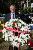 The American Hungarian Federation was proud to participate in the wreath laying ceremony on June 12 at the Victims of Communism Memorial statue, the "Goddess of Democracy," a replica of statue erected by Chinese dissidents in Tiananmen Square in 1989.