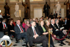 AHF members join President Bush and distinguished guests in the US Capitol in honor of Hungary's 1848 democratic revolution led by Louis Kossuth.