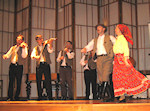 Folkdance performers Irén Deffend and Flórián Hajdú. Irén has been the lead solo dancer of Hungary’s Honvéd Ensemble since 1996. Flórián has been a member of the Budapest Ensemble since 1998. After performances in the New York area and this show in Washington, DC, Heveder moves on to Cleveland for a June 11th show.