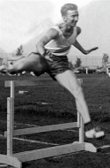 Les (Laszlo) Besser, was national under-16 year hurdle record holder in 1952, graduated from Kando Kalman technical school in 1954, and won two Hungarian national junior championships in 1955. Escaping to Canada after the 1956 revolution, he continued with his running career, and received a track scholarship to study electrical engineering in the US.