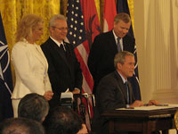 The American Hungarian Federation Participates in White House Briefing and Ceremony for NATO Accession Protocols for Croatia and Albania