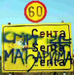 Anti-Hungarian Grafitti in Zenta