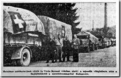 In 1945, Hungarian-Americans organized large-scale relief programs to help alleviate the sufferings of their countrymen in war-ravaged Hungary. The American Hungarian Relief Program, under the auspices of the American Hungarian Federation, collected and sent $1,216,167.00 in clothing, medicine, foodstuffs and money. In all, 200,000 care packages were sent by countless local and national groups. The greatest benefactors of the movement were: Mrs. László Széchényi (née Gladys Vanderbilt), Lajos Szánthó, president of the Virginia Kentucky Tobacco Company and Daniel Szantay, president of the Santay Corporation. Total estimated costs of the relief program exceeded three million dollars.